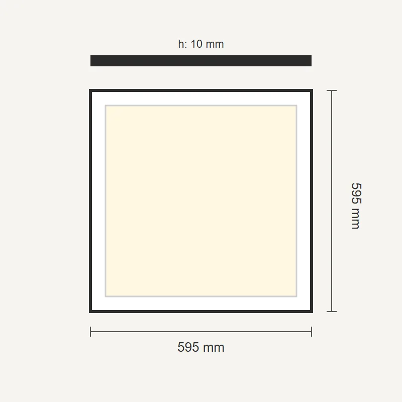 TEST LED Panel 60x60 40W TEST LED Panel 60x60 40W